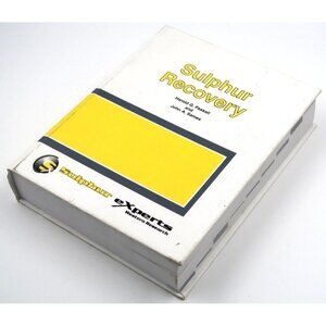 Sulphur Recovery BOVAR western research  by Harold G. Paskall BOVAR | Good